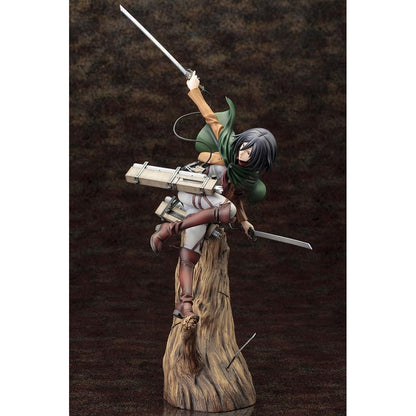 Attack on Titan Mikasa Ackerman Renewal Renewal Package Ver. 1/8 Statue Figure - Kotobukiya - ARTFX J
