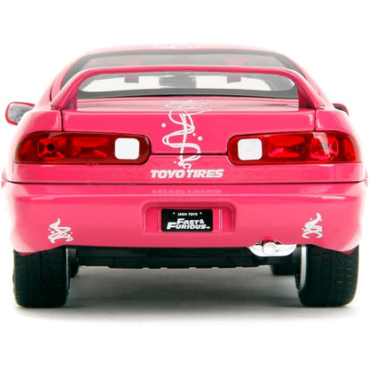 Fast & Furious 1995 Honda Integra Type R Suki's Pink Design - 1/24 Scale Die-Cast Car - Jada Toys