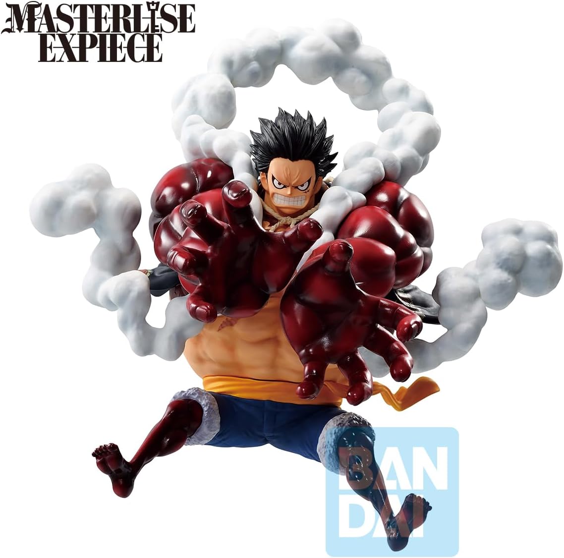 One Piece Monkey D. Luffy Gear 4 Road to King of the Pirates Figure - Bandai Spirits - Ichibansho Masterlise Expiece