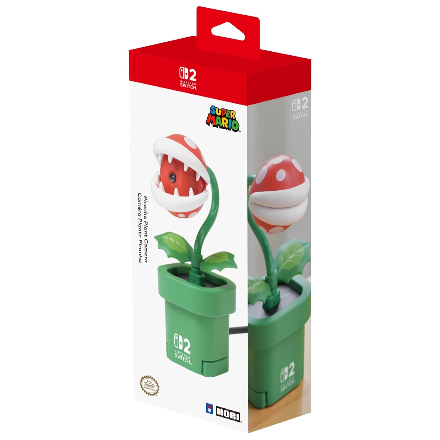 Piranha Plant Camera - Nintendo Switch 2 - HORI