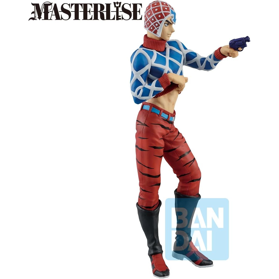 JoJo's Bizarre Adventure Guido Mista Golden Wind Statue Figure - Bandai Spirits - Ichibansho Masterlise