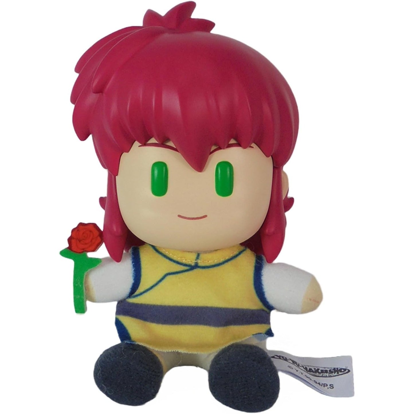 YuYu Hakusho Kurama with Rose 4.5" Vinyl Head Mini Plush - Great Eastern Entertainment - FigureKey