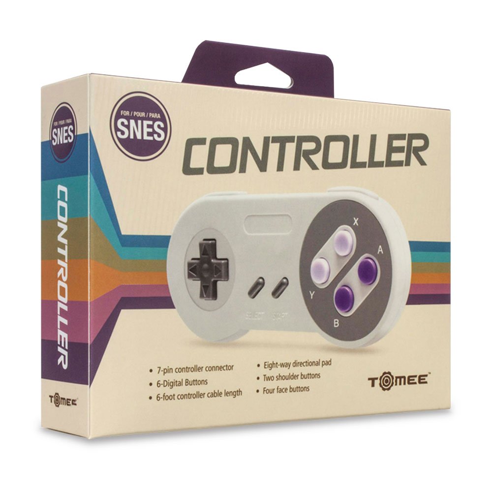 Super NES Controller - Nintendo SNES - Tomee