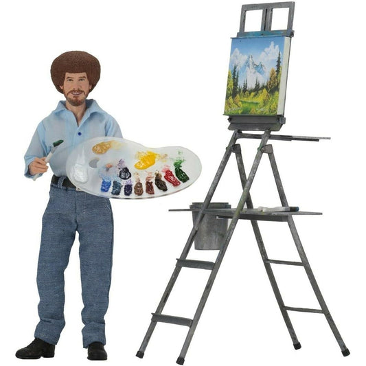 The Joy of Painting Bob Ross Clothed Action Figure - NECA