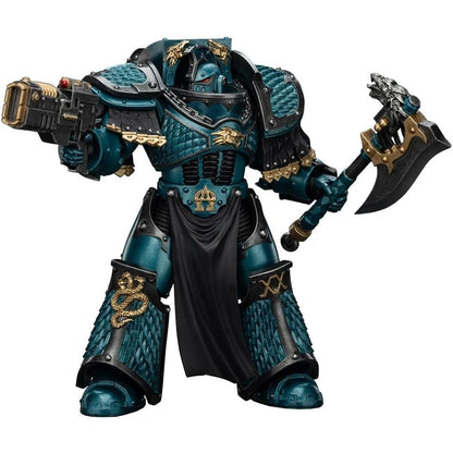 Warhammer: The Horus Heresy Alpha Legion Lernaean Terminator with Volkite Charger 1:18 Scale Action Figure - JoyToy