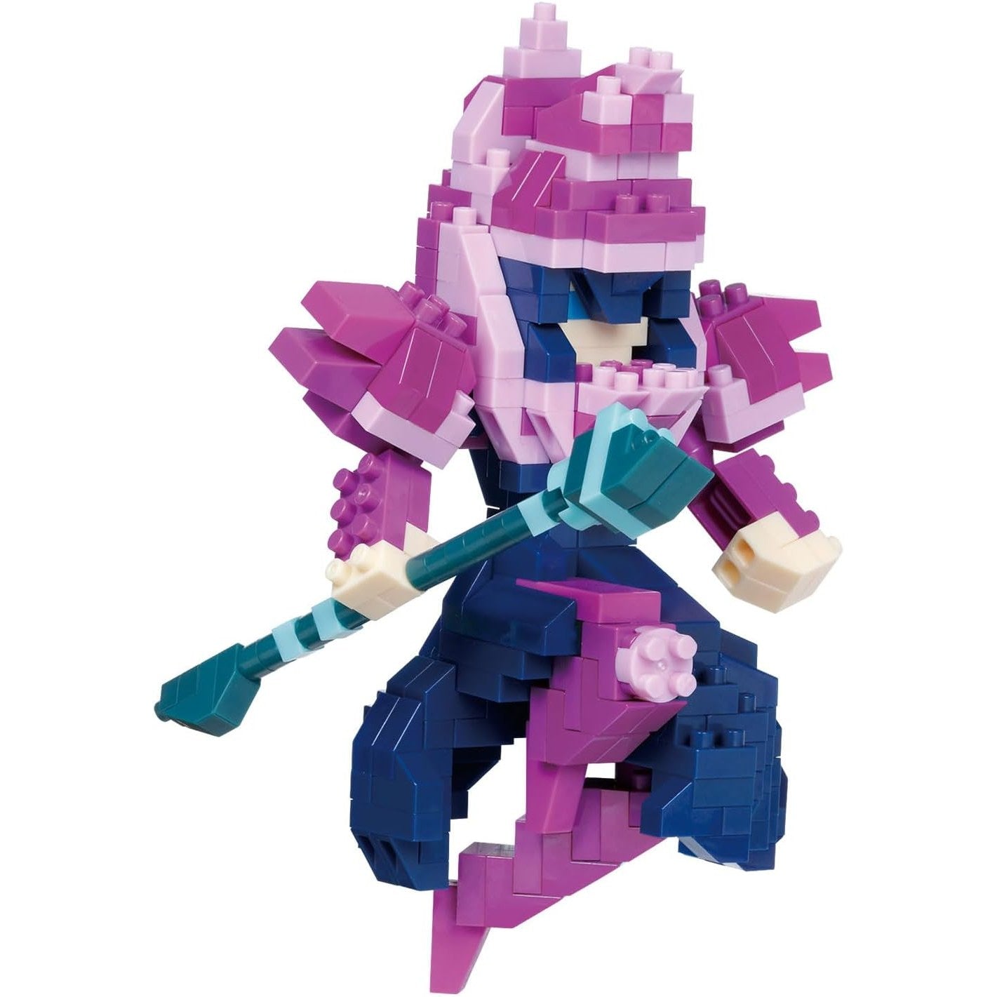 Yu-Gi-Oh! Dark Magician Figure Building Kit - Bandai Spirits - Nanoblock Character Collection