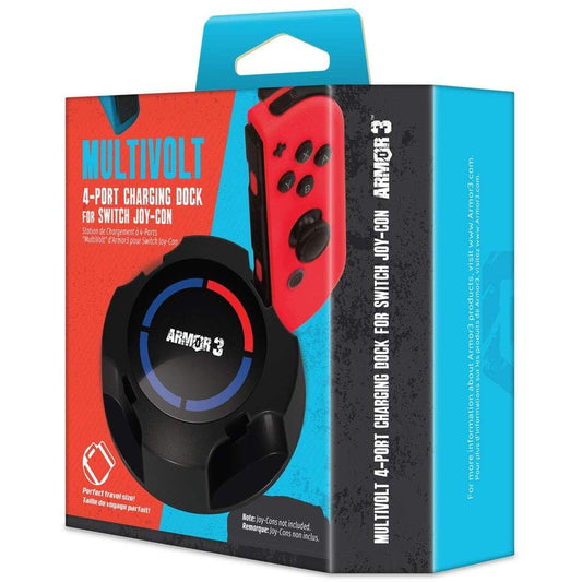 MultiVolt 4-Port Joy-Con Charging Dock - Nintendo Switch - Armor3