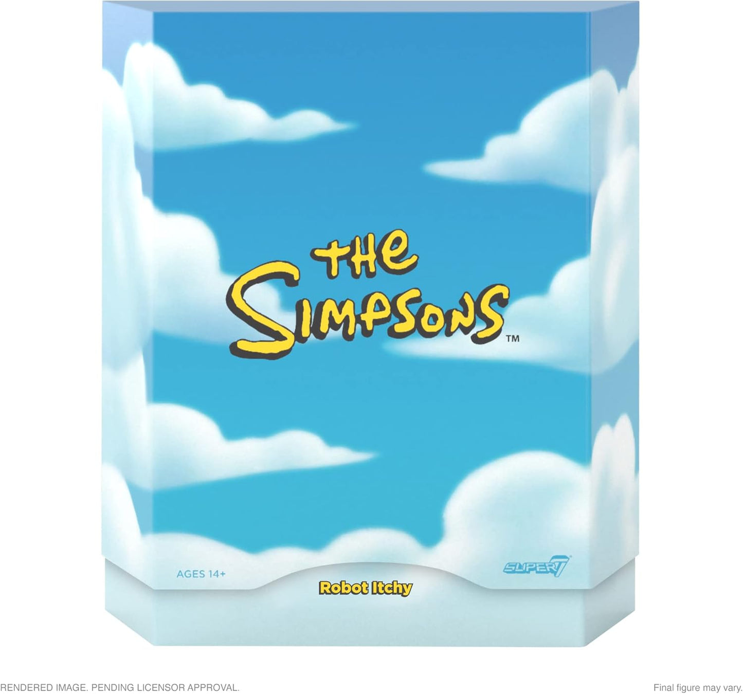 The Simpsons ULTIMATES! Robot Itchy Wave 1 Super7 Figure