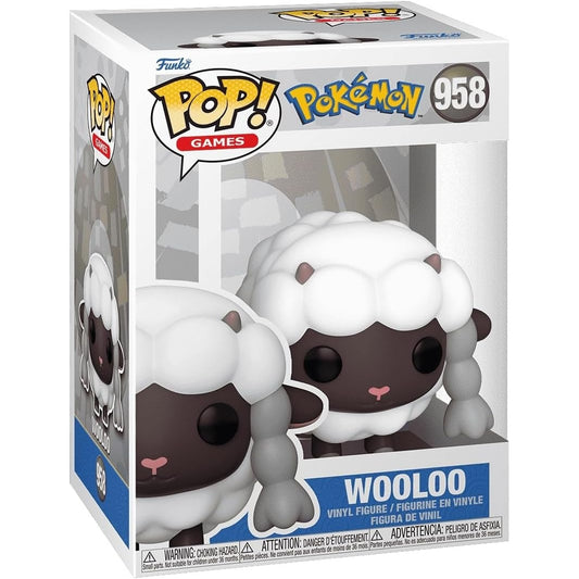 Wooloo Pokemon Funko Pop! Games: #958