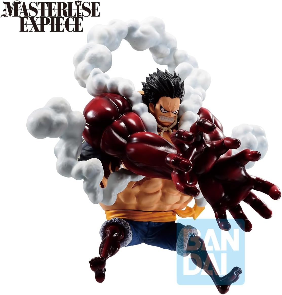 One Piece Monkey D. Luffy Gear 4 Road to King of the Pirates Figure - Bandai Spirits - Ichibansho Masterlise Expiece