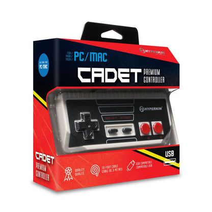 Cadet Premium USB Controller NES Style - PC & Mac - Hyperkin