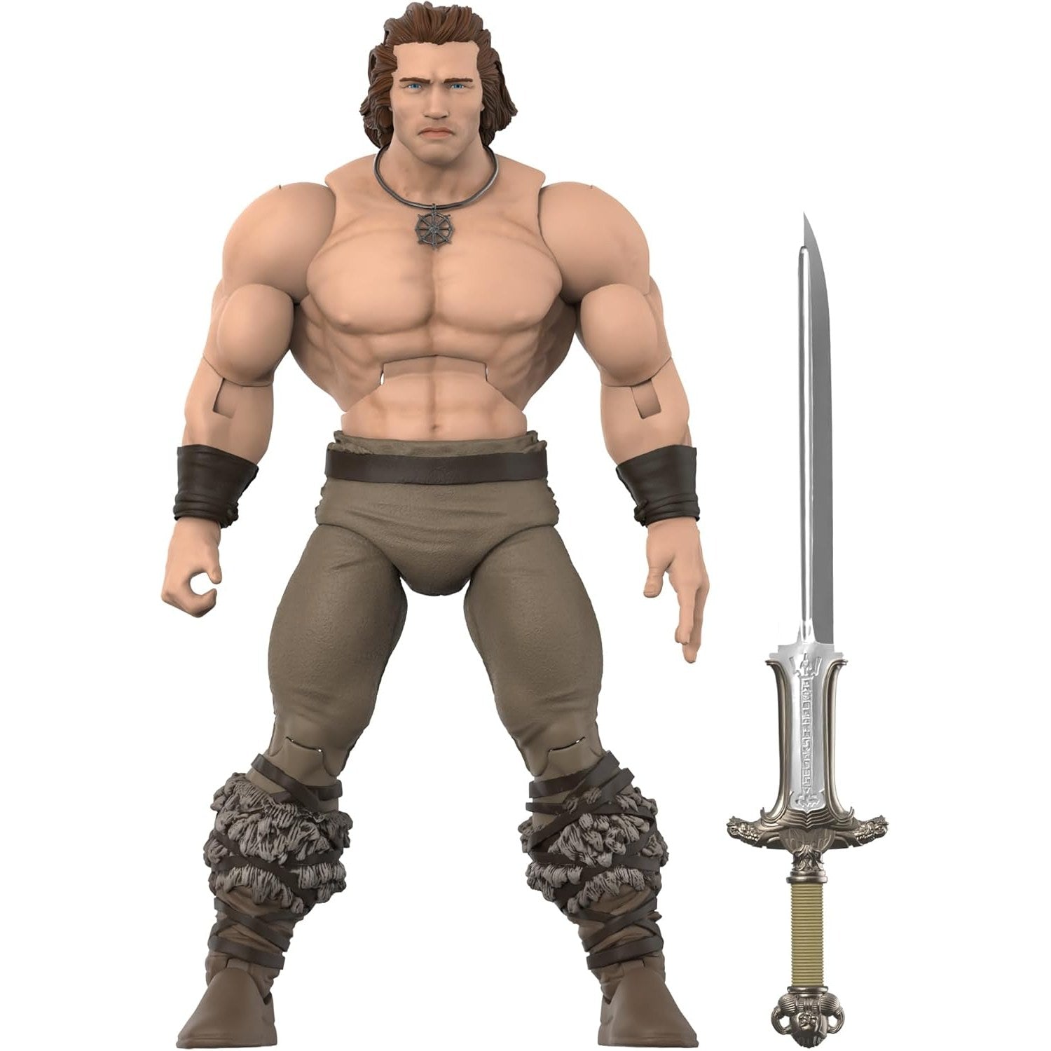 Conan the Barbarian Action Figure 1982 Film Iconic Pose - Super7 DX Deluxe