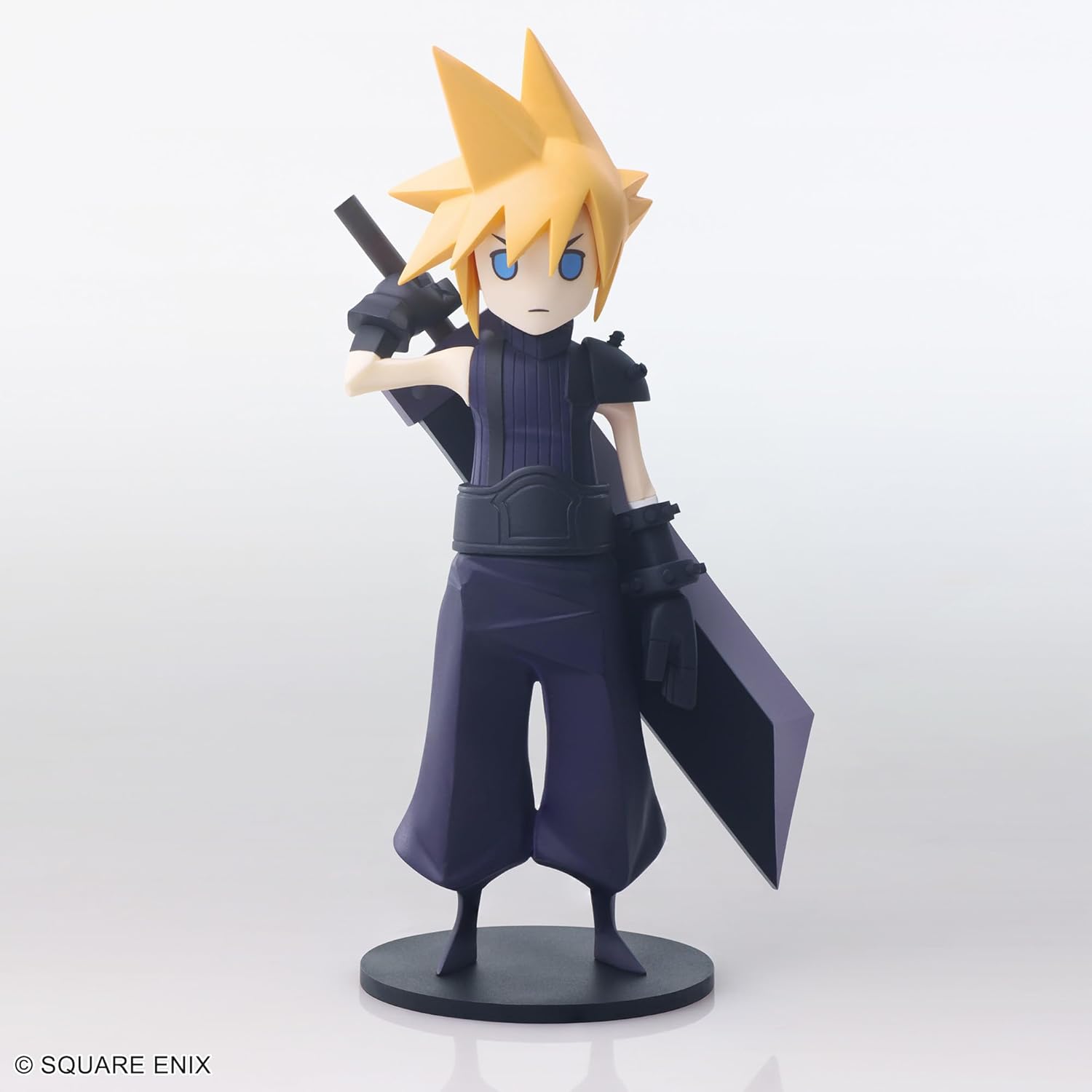 Final Fantasy VII: Rebirth Cloud Strife Mini Figure - Square Enix Static Arts