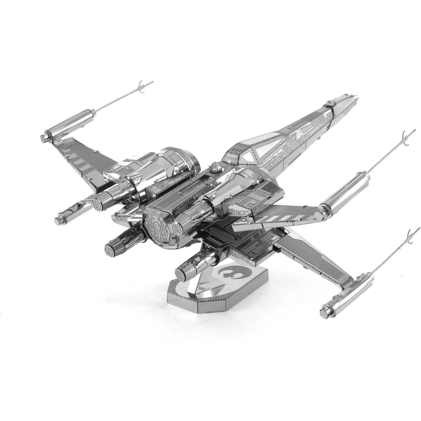 Star Wars Poe Dameron's X-Wing Fighter 3D Steel Model Kit - Fascinations - Metal Earth