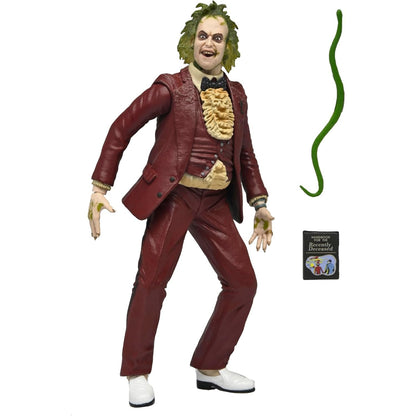 Beetlejuice 1988 Beetlejuice Red Tuxedo Action Figure - NECA
