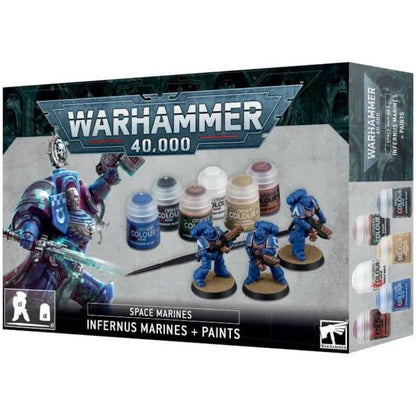 Warhammer 40,000 Space Marines - Infernus Marines + Paint - Games Workshop
