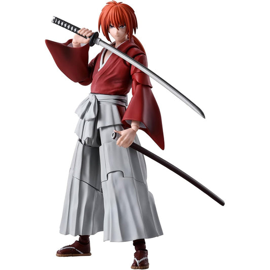 Rurouni Kenshin: Meiji Swordsman Romantic Story Kenshin Himura Action Figure - Bandai Spirits - S.H.Figuarts