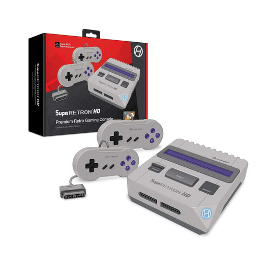 SupaRetron HD Premium Retro Gaming Console - Super NES / Super Famicom - Hyperkin