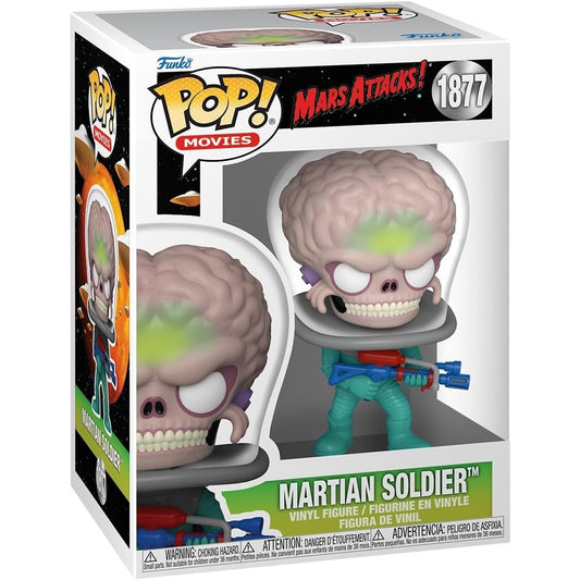 Mars Attacks! Martian Soldier Vinyl Figure - Funko - POP! Movies #1877