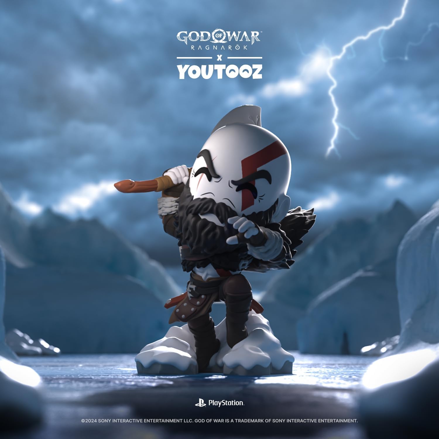 God of War: Ragnarok Kratos Vinyl Figure - Youtooz - God of War: Ragnarok Collection #0