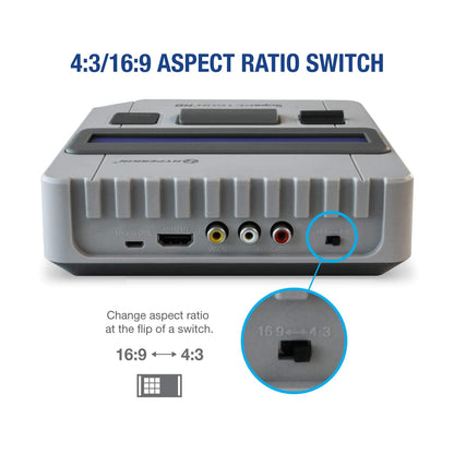 SupaRetron HD Premium Retro Gaming Console - Super NES / Super Famicom - Hyperkin
