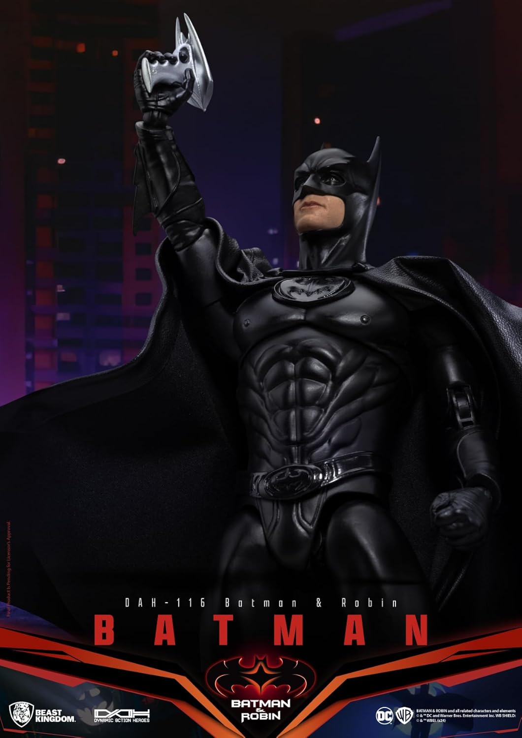 Batman & Robin 1997 Batman Action Figure - Beast Kingdom - Dynamic 8ction Heroes DAH-116