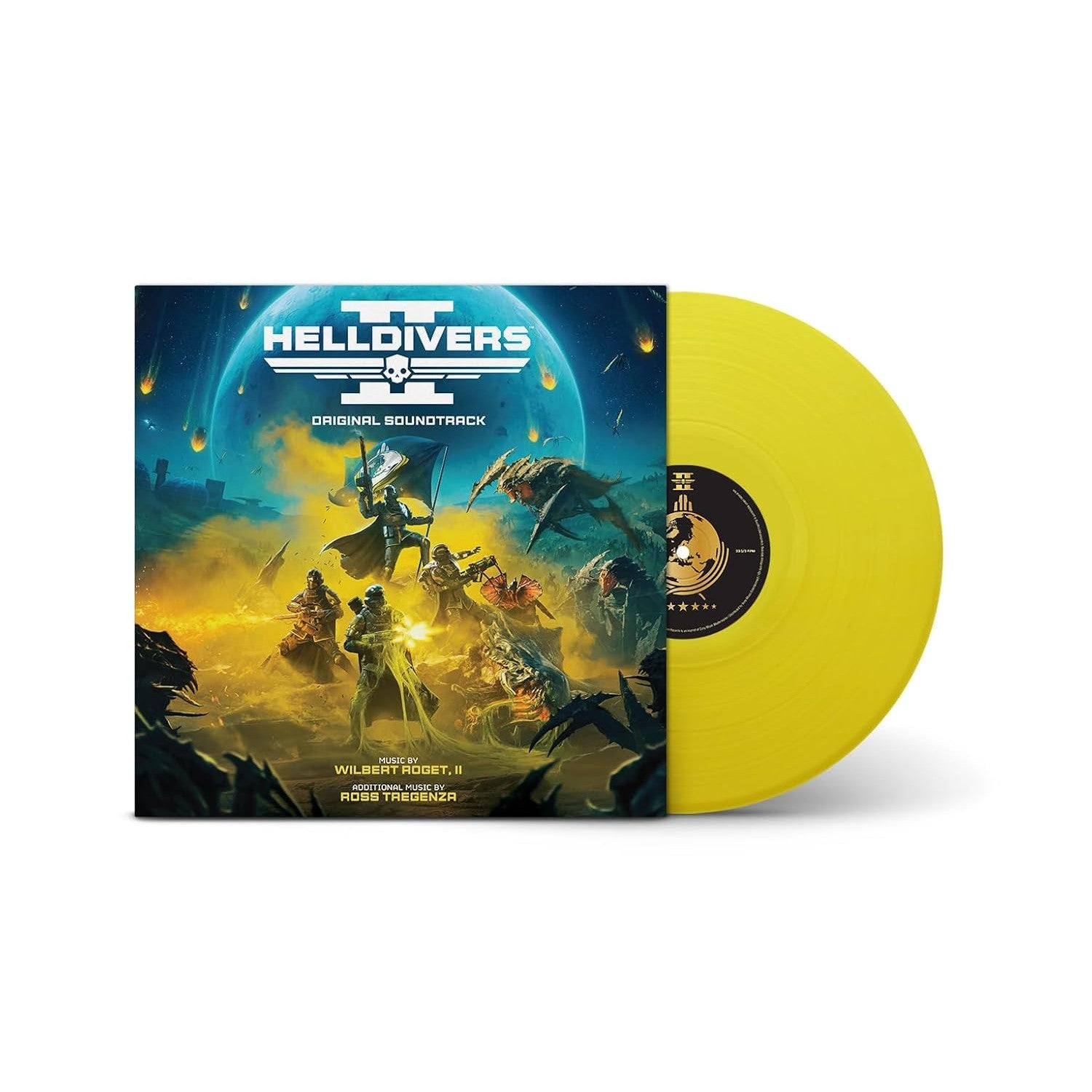 Helldivers II Original Game Soundtrack - LP Record Yellow Vinyl - Milan