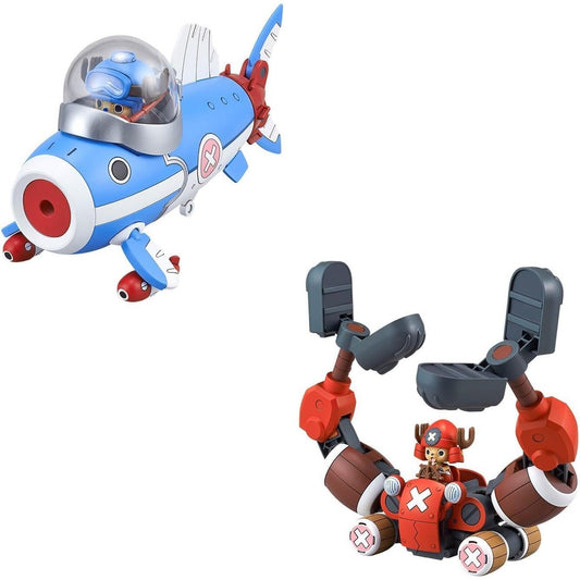 One Piece Chopper Robo 03 Chopper Submarine & 05 Chopper Crane Model Kit Set - Bandai Spirits