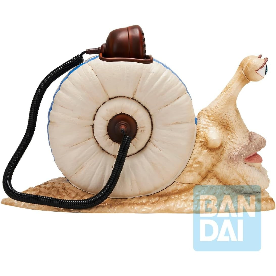 One Piece: A Netflix Series Den Den Mushi Monkey D. Garp Ver. Statue Figure - Bandai Spirits - Ichibansho