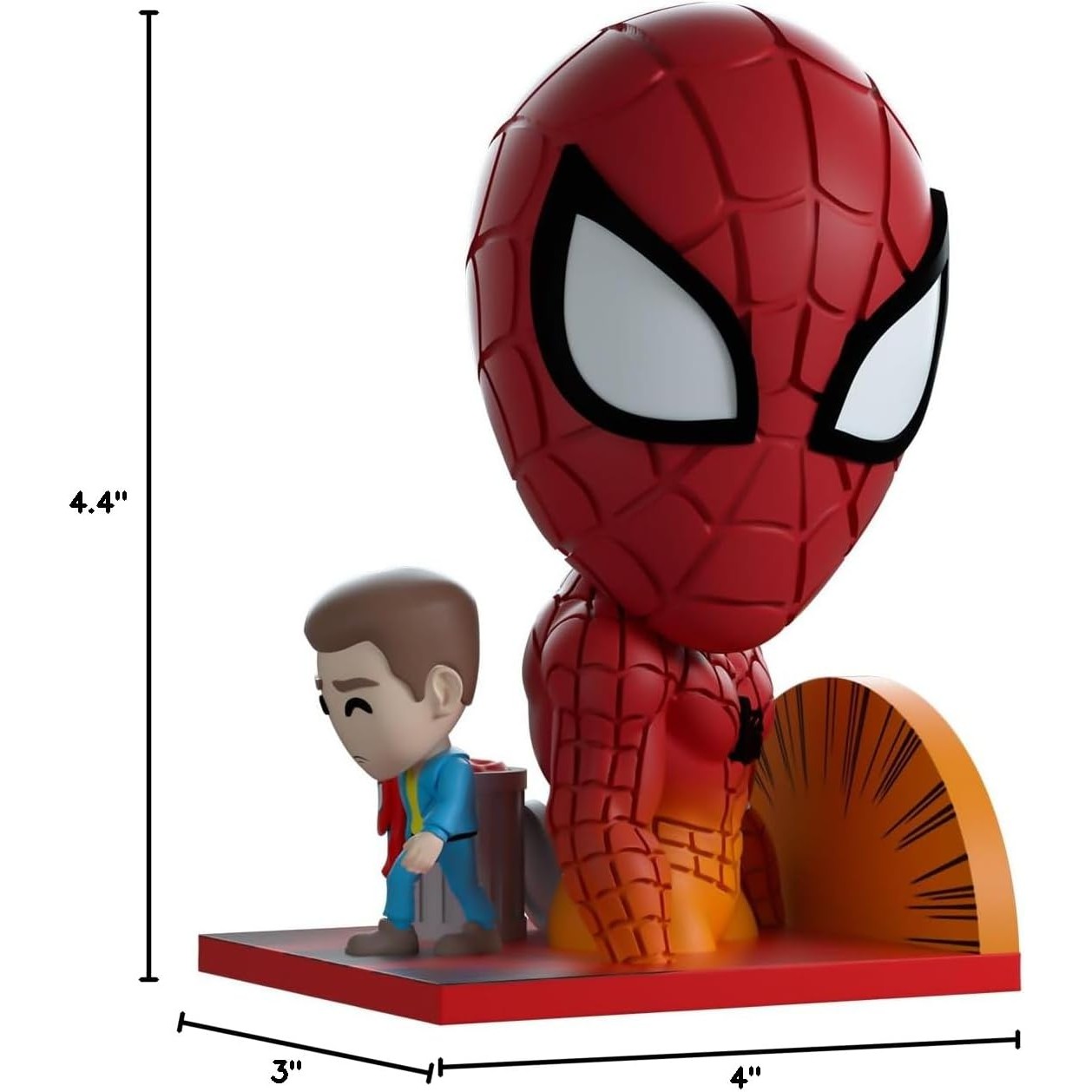 Amazing Fantasy #50 Spider-Man & Peter Parker Vinyl Figure - Youtooz Marvel Comics Collection #1