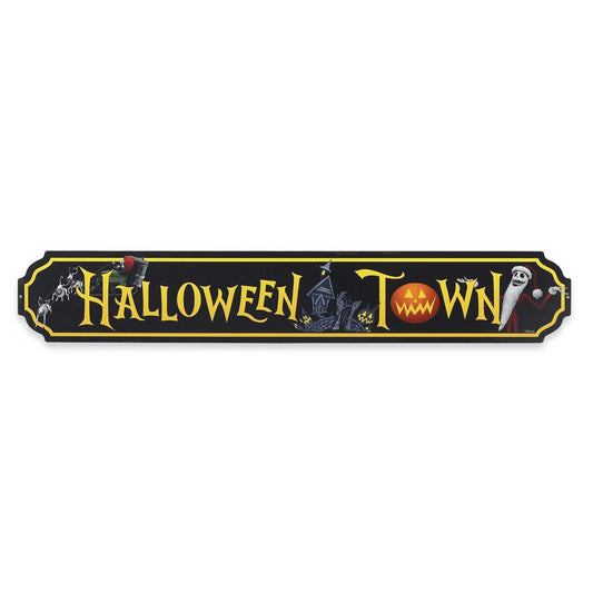Nightmare Before Christmas Halloween Town Metal Sign - Disney, Open Road Brands