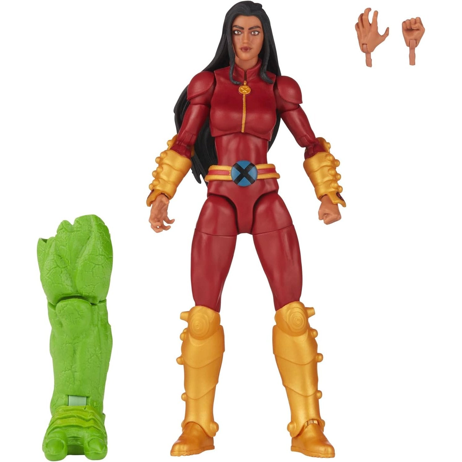 X-Men Marvel Legends Monet St. Croix Action Figure Ch'od BAF - Hasbro - Marvel Legends