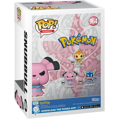 Pokemon Snubbull Vinyl Figure - Funko - Pop! Games: #964