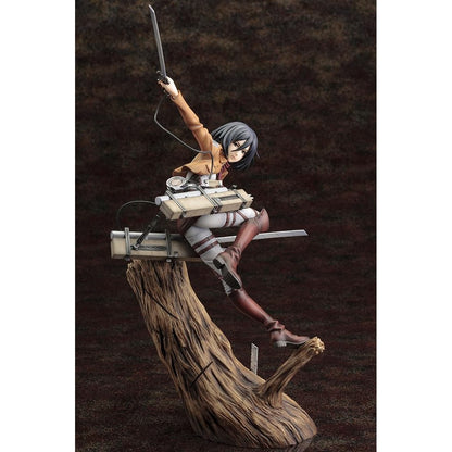 Attack on Titan Mikasa Ackerman Renewal Renewal Package Ver. 1/8 Statue Figure - Kotobukiya - ARTFX J