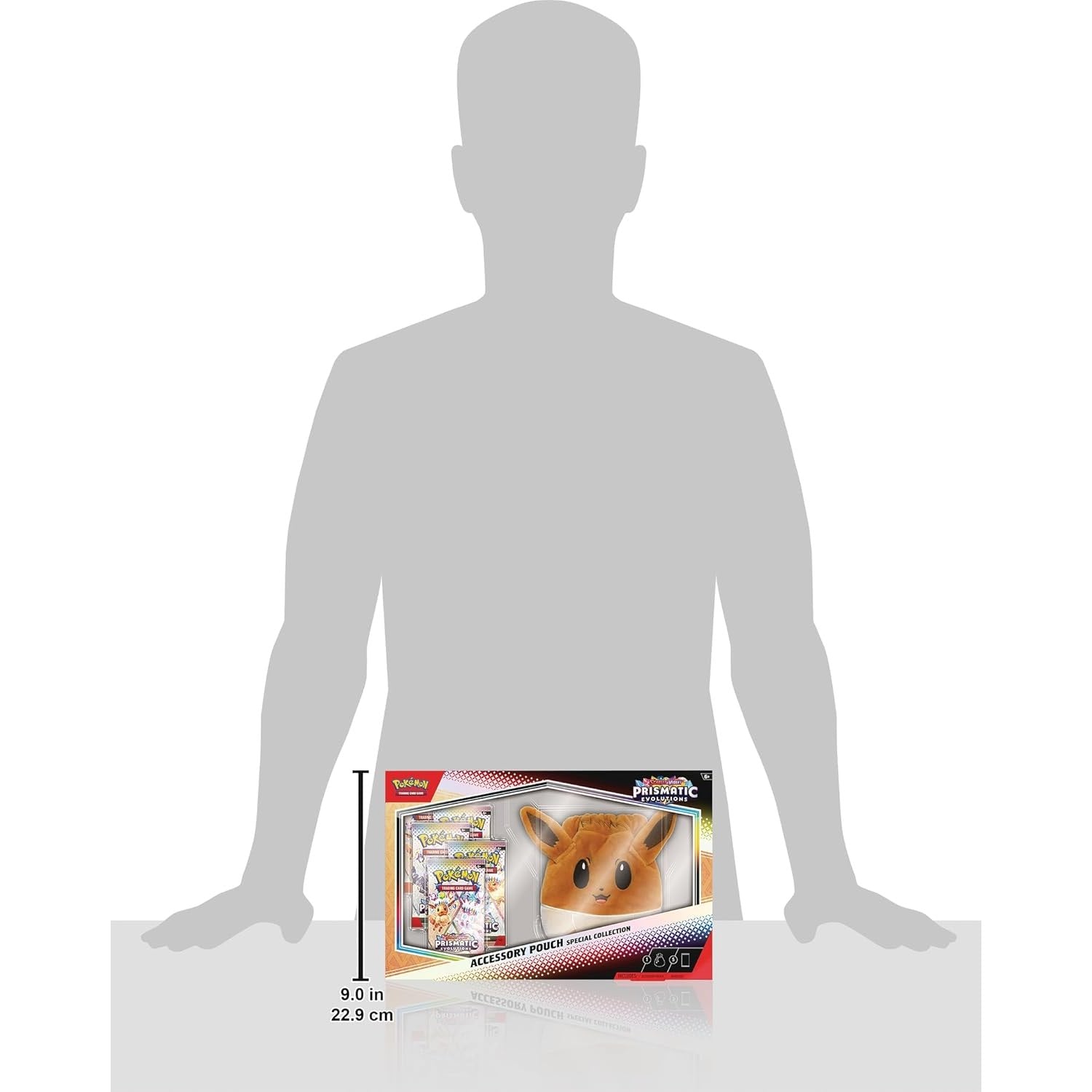 Pokemon TCG Scarlet & Violet Prismatic Evolutions Accessory Pouch