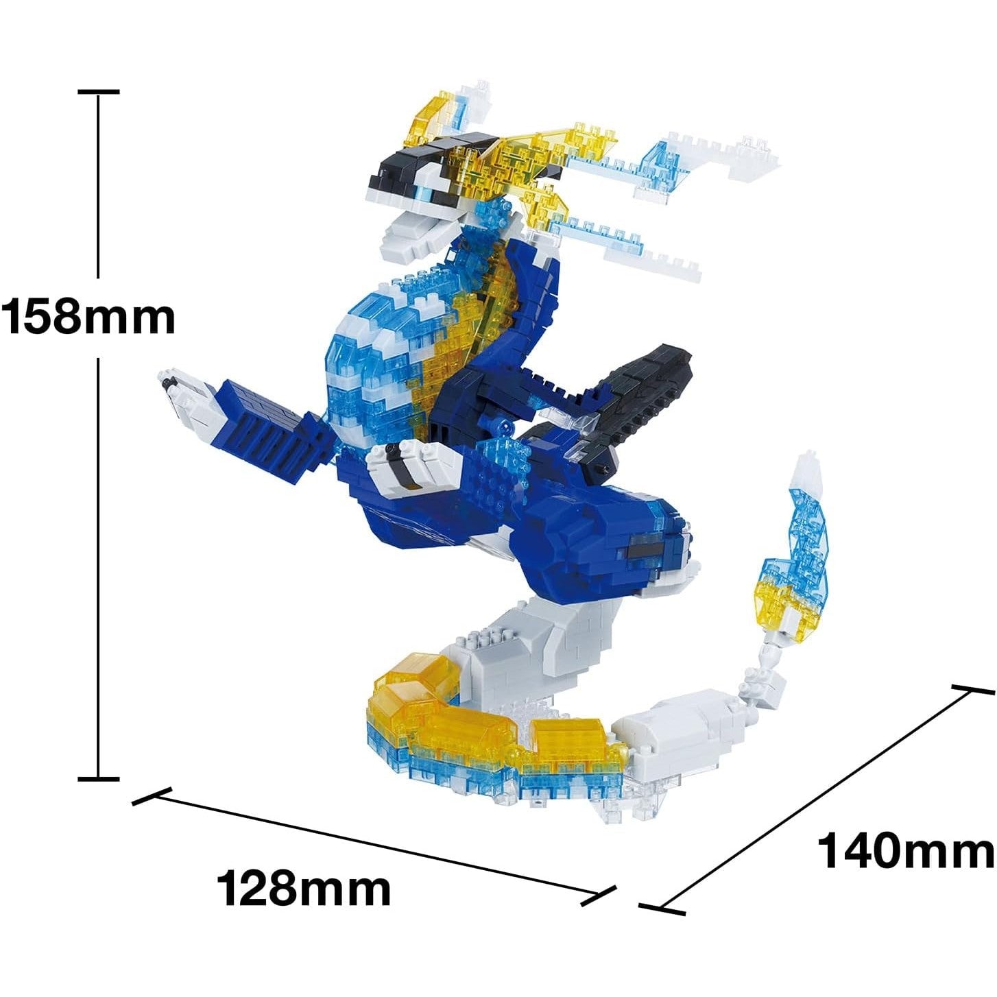 Pokemon Miraidon DX Figure Building Kit - Kawada - Nanoblock