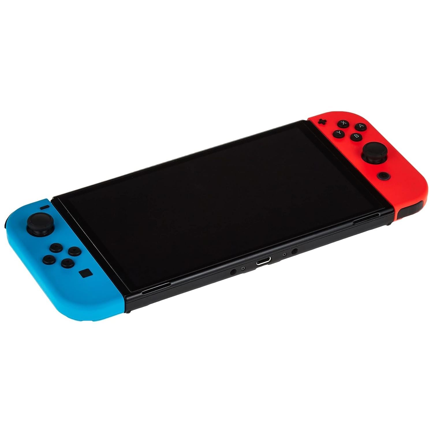 Nintendo Switch OLED Model Console - Neon Red & Blue Joy-Cons - Nintendo