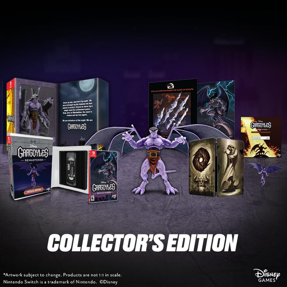 Gargoyles: Remastered Collector's Edition - Nintendo Switch - Limited Run Games