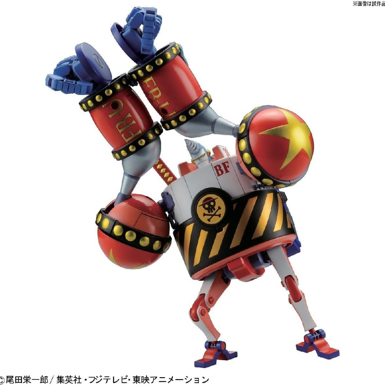 One Piece: The Iron Pirate General Franky Figure BF-38 Model Kit - Bandai Spirits - Best Mecha Collection
