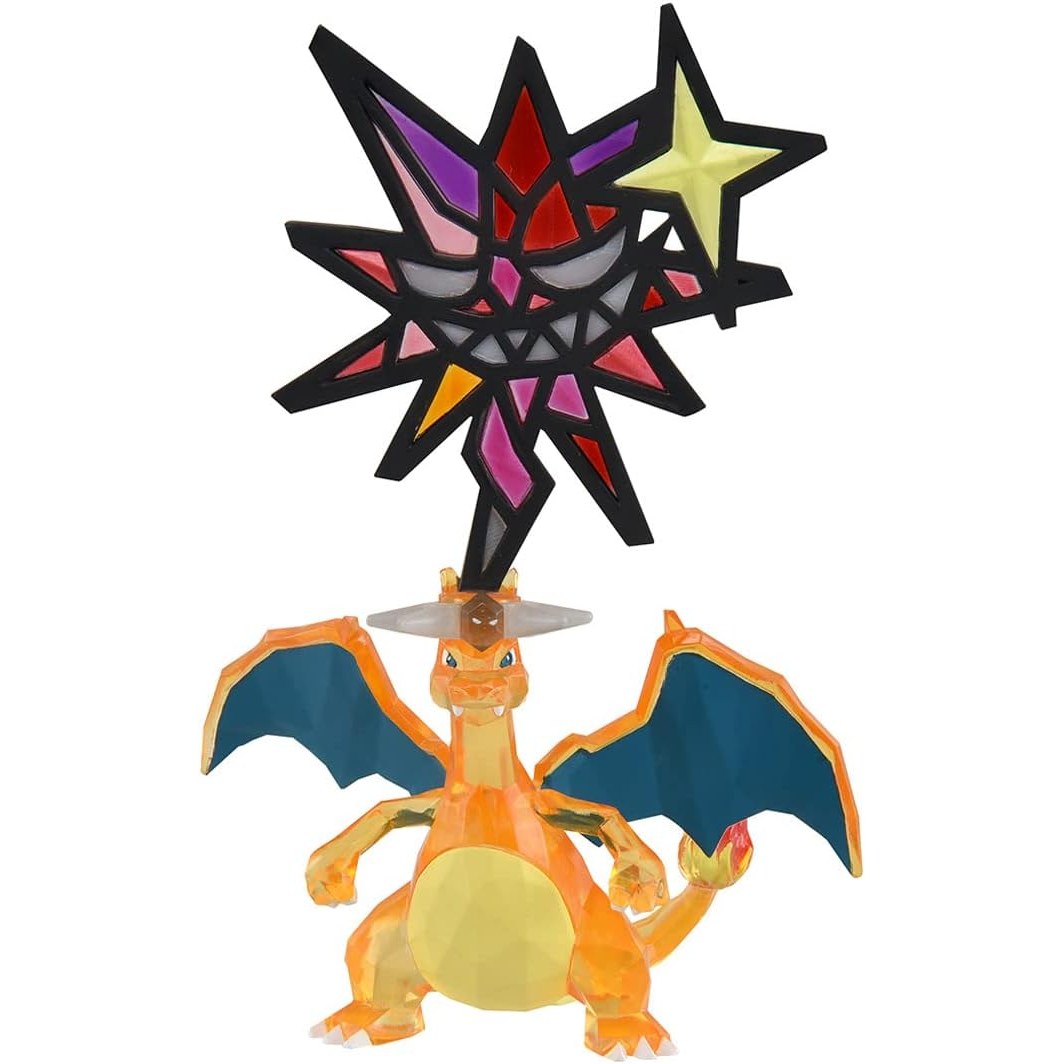 Pokémon Aku Terastal Charizard Figure - Takara Tomy - MonColle