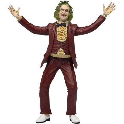 Beetlejuice 1988 Beetlejuice Red Tuxedo Action Figure - NECA