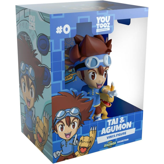 Digimon Tai and Agumon Vinyl Figure - Youtooz - Digimon Collection #0