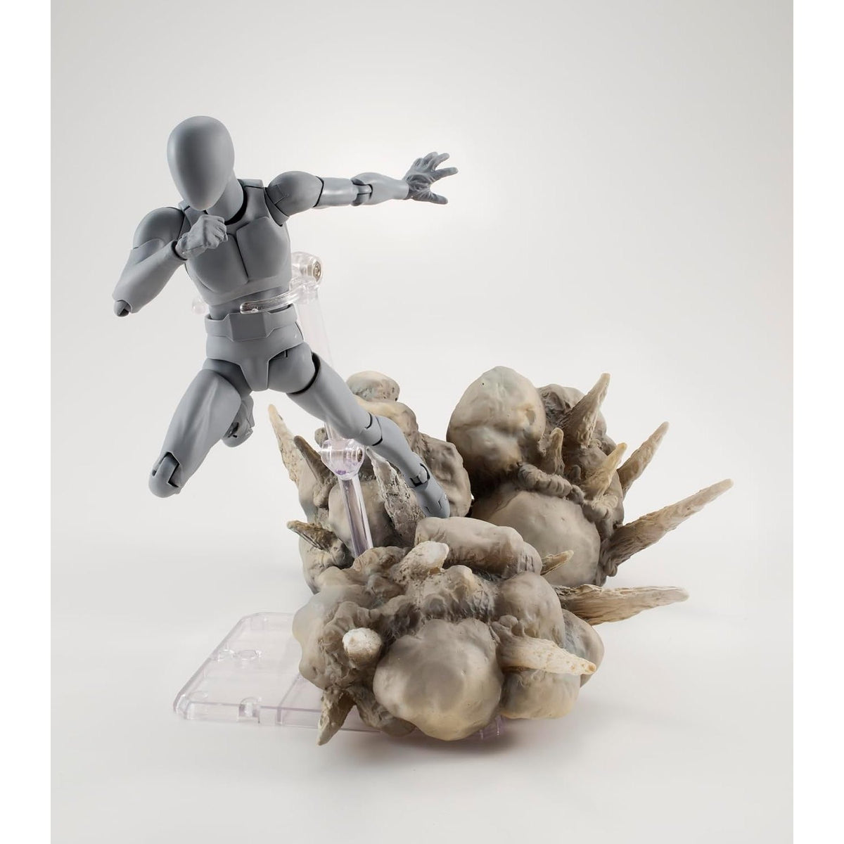 Explosion Gray Ver. Effect Parts for S.H.Figuarts - Bandai - Tamashii Effect