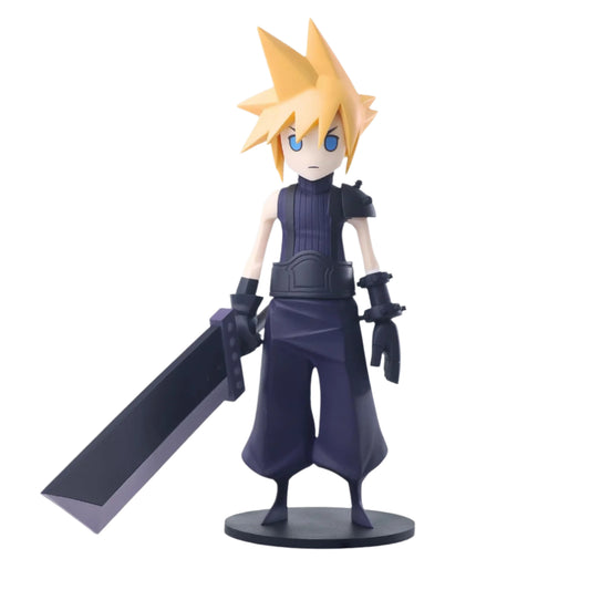 Final Fantasy VII: Rebirth Cloud Strife Mini Figure - Square Enix Static Arts