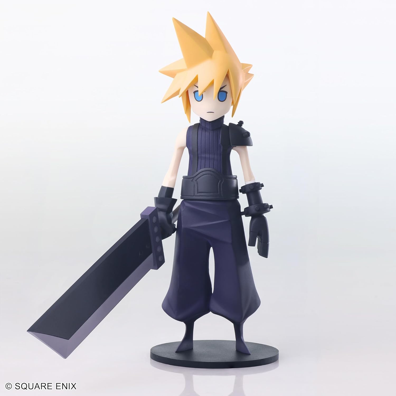 Final Fantasy VII: Rebirth Cloud Strife Mini Figure - Square Enix Static Arts