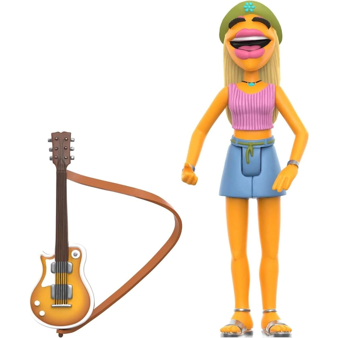 The Muppets Dr. Teeth & The Electric Mayhem Janice Action Figure - Super7 - ReAction Wave 1