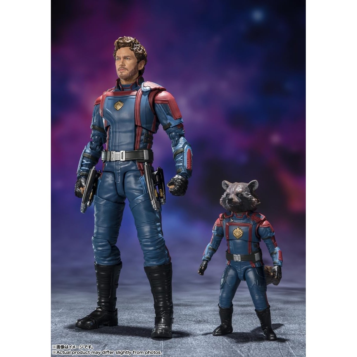 Guardians of the Galaxy Vol. 3 Star-Lord & Rocket Raccoon Action Figure - Bandai Spirits - S.H.Figuarts