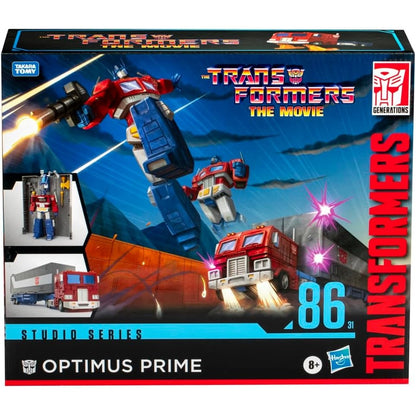 The Transformers: The Movie Commander Class Optimus Prime Action Figure - Hasbro, Takara Tomy - Studio Series 86-31
