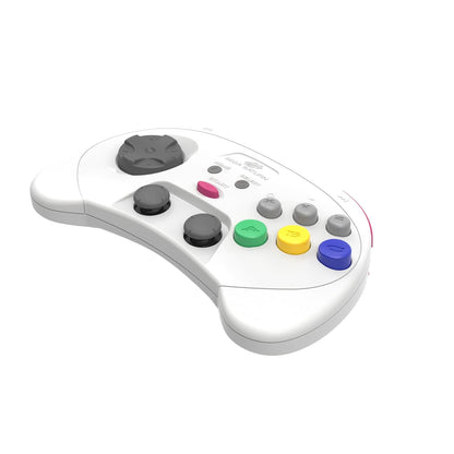 Sega Saturn 2.4 GHz Wireless Pro Controller White