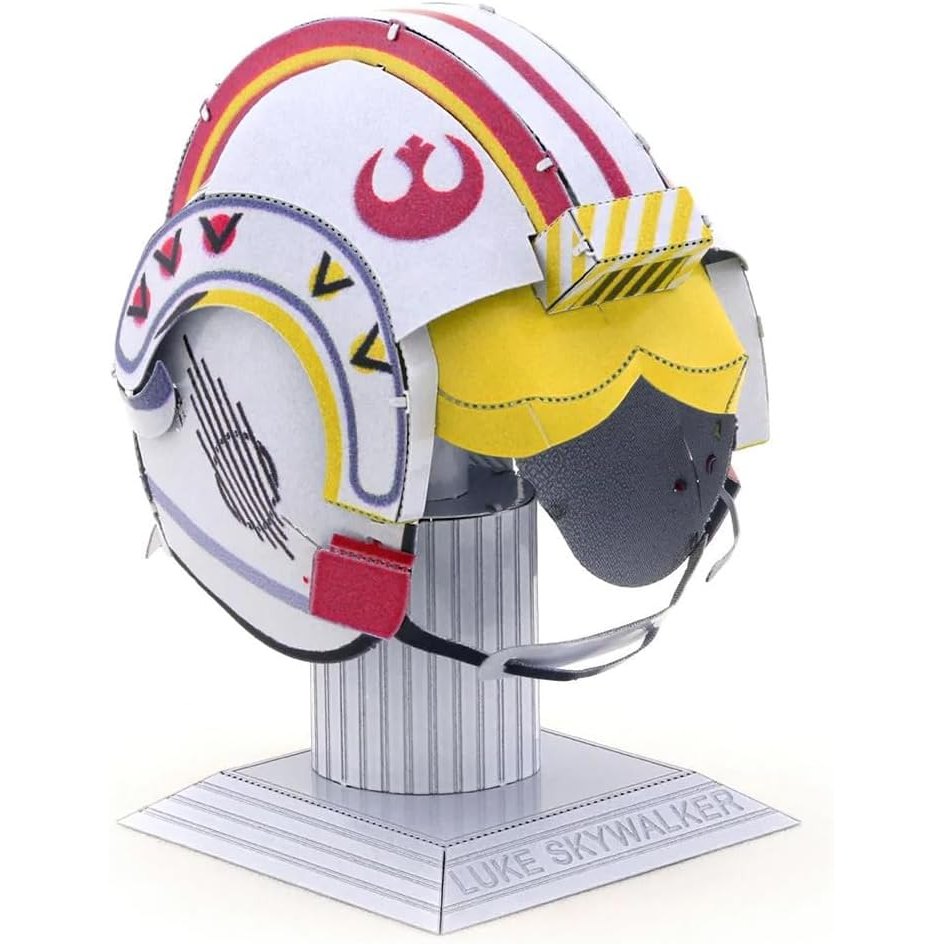 Star Wars Luke Skywalker Helmet Steel Model Kit - Fascinations - Metal Earth
